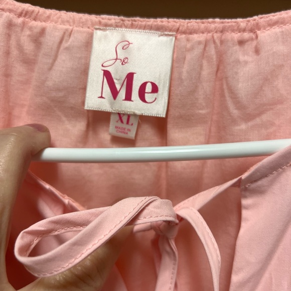 So Me Pink Puff Sleeve Babydoll Dress - Picture 4 of 5